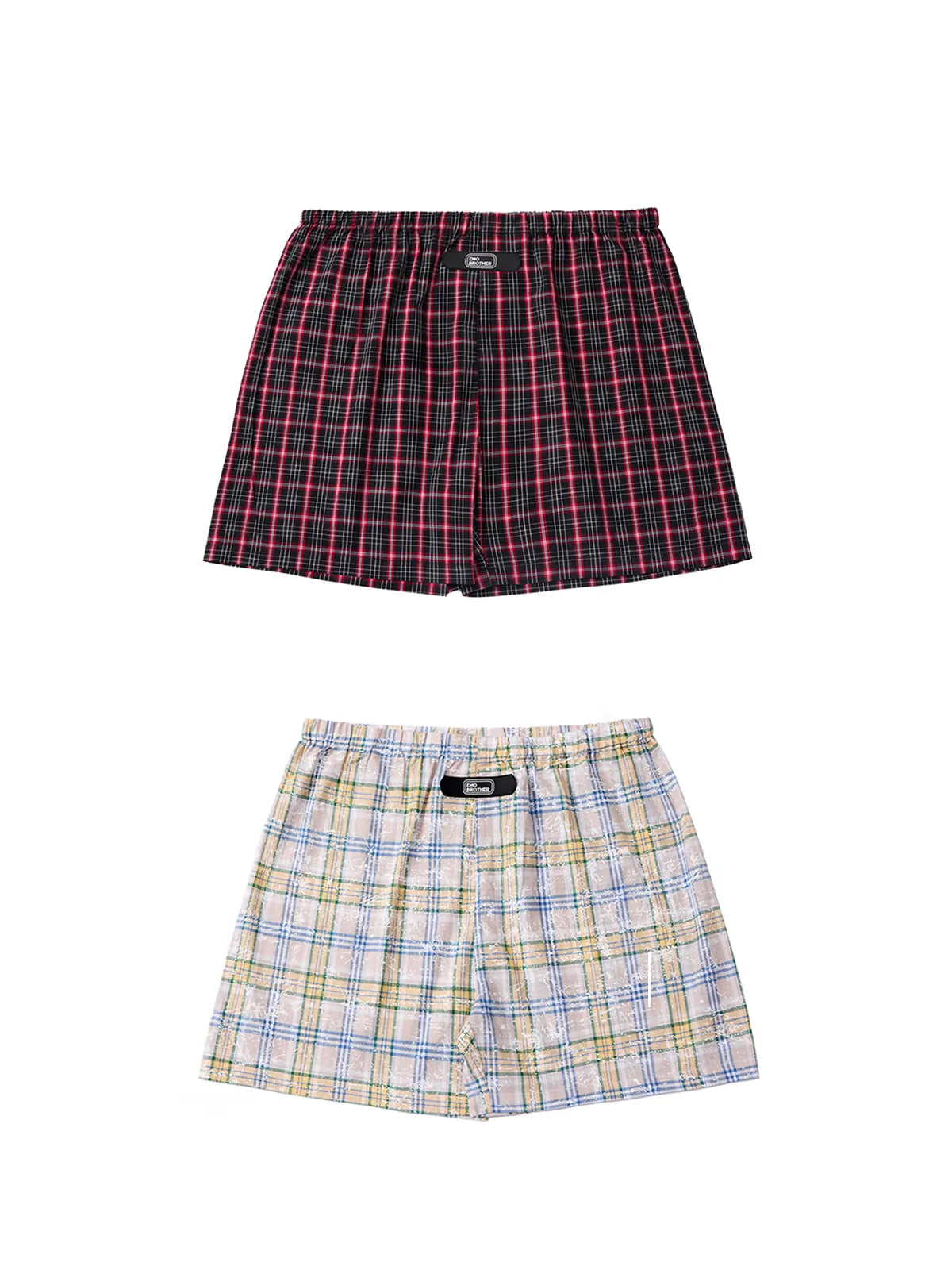 Classic Plaid Boxers Briefs 2 Pack