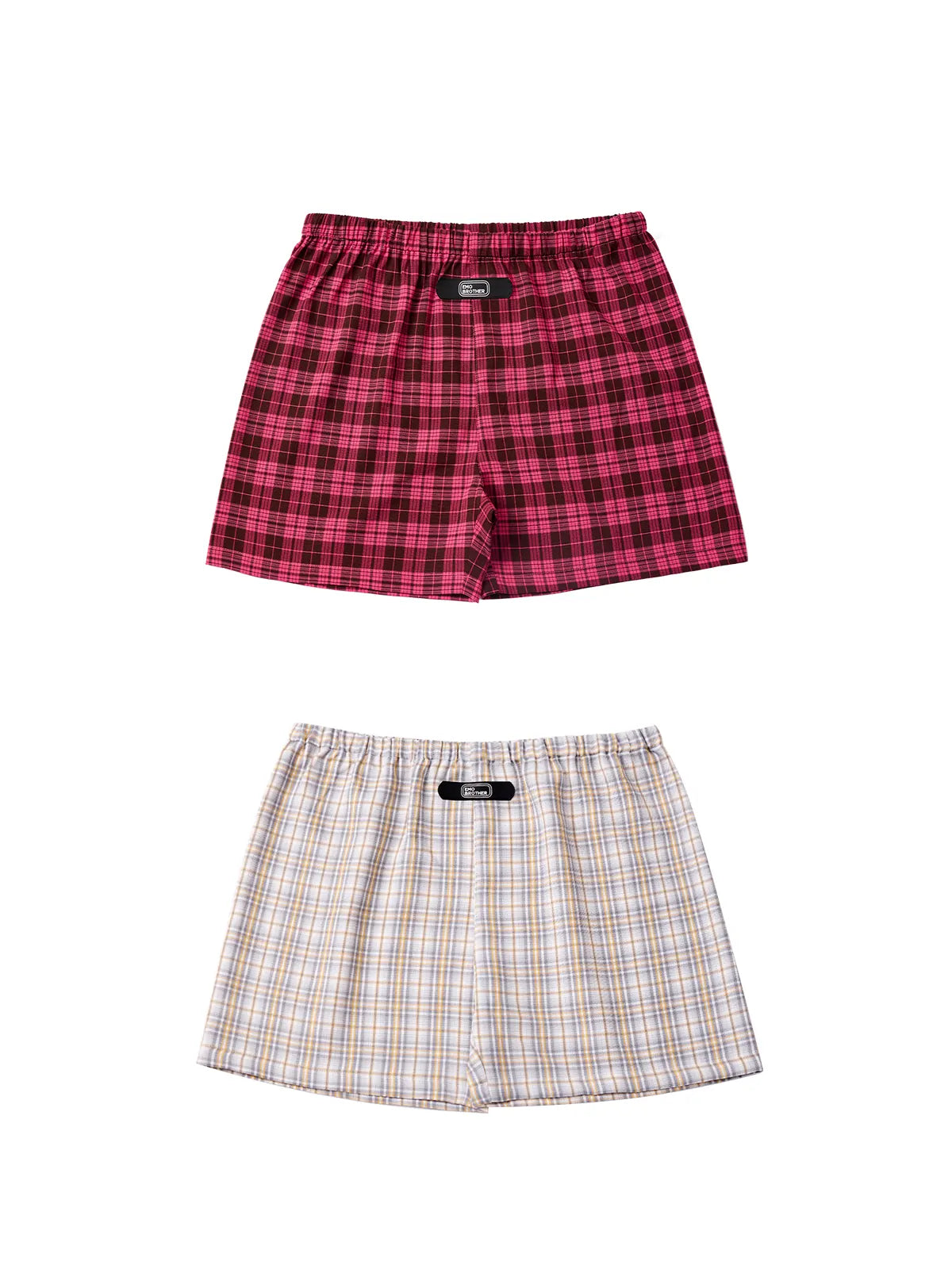 Classic Plaid Boxers Briefs 2 Pack