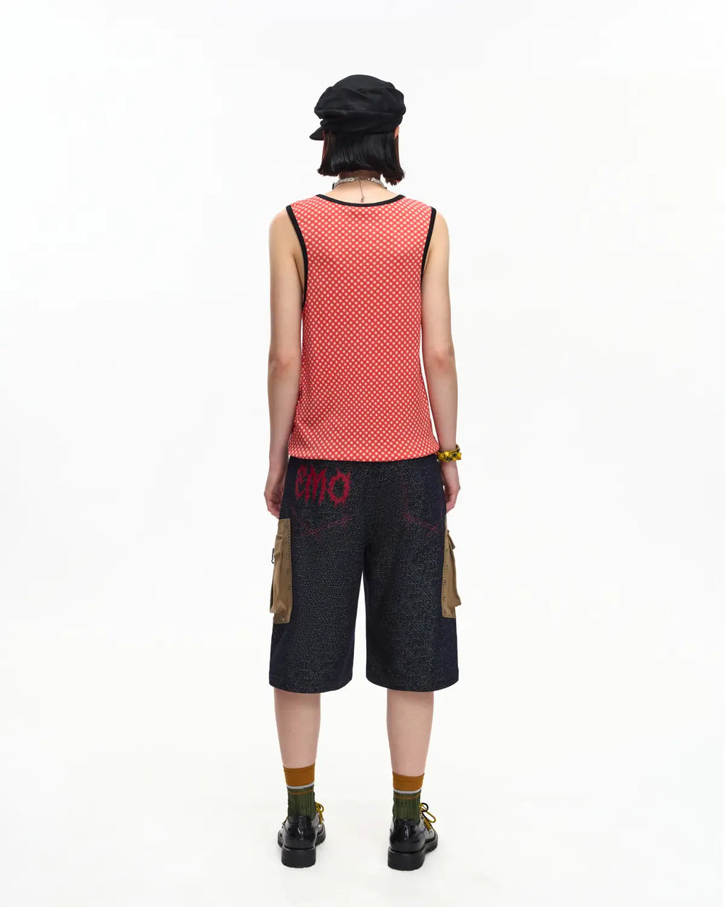 EMO Red Gingham Napoleon Tank