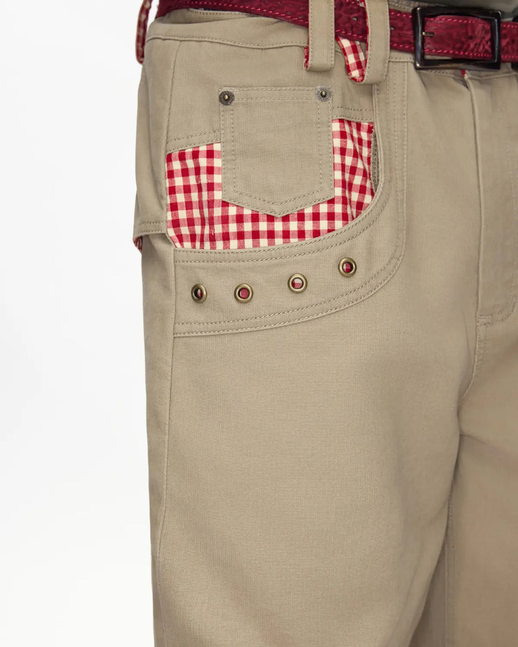 EMO Vintage Washed Flared Work Pants