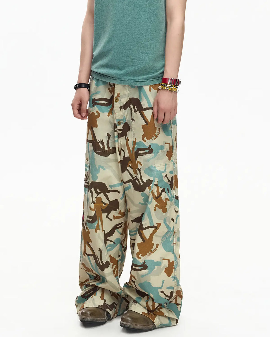 EMO Reversible Camo Cargo Pants