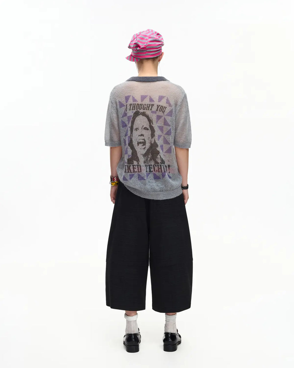 EMO Pleated Suit Cropped Pants