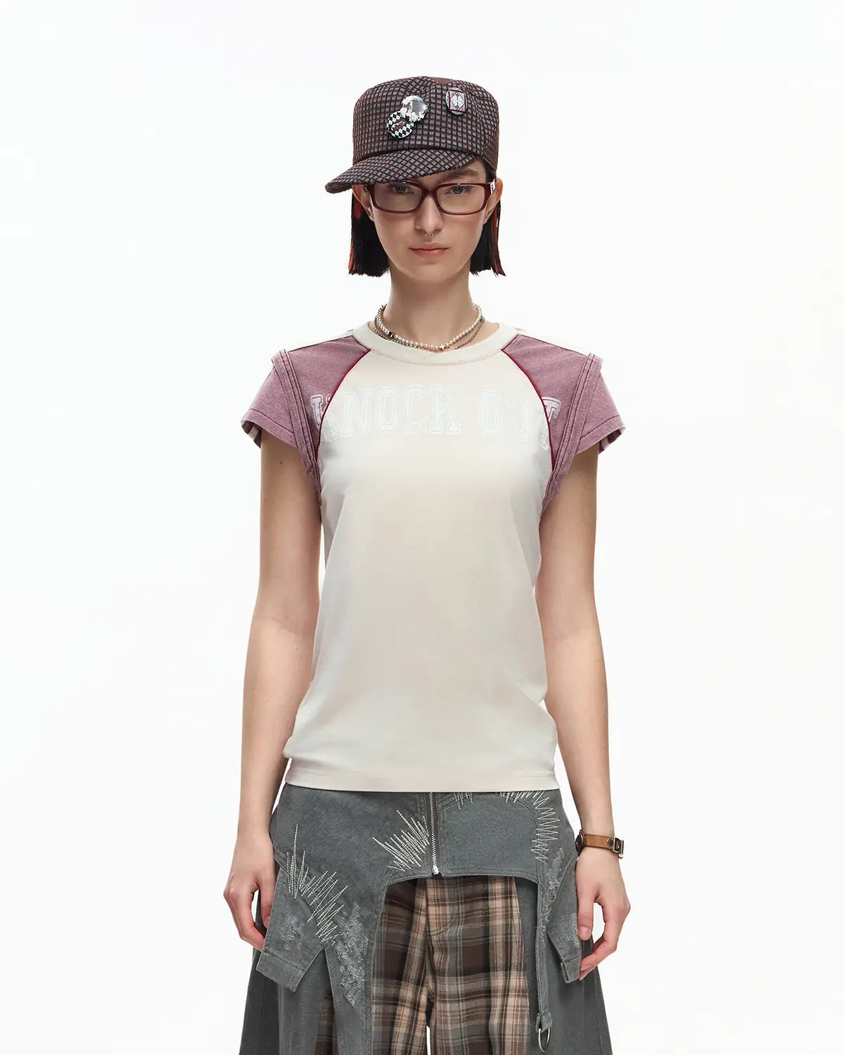 EMO Retro Soccer Raglan Tee Beige