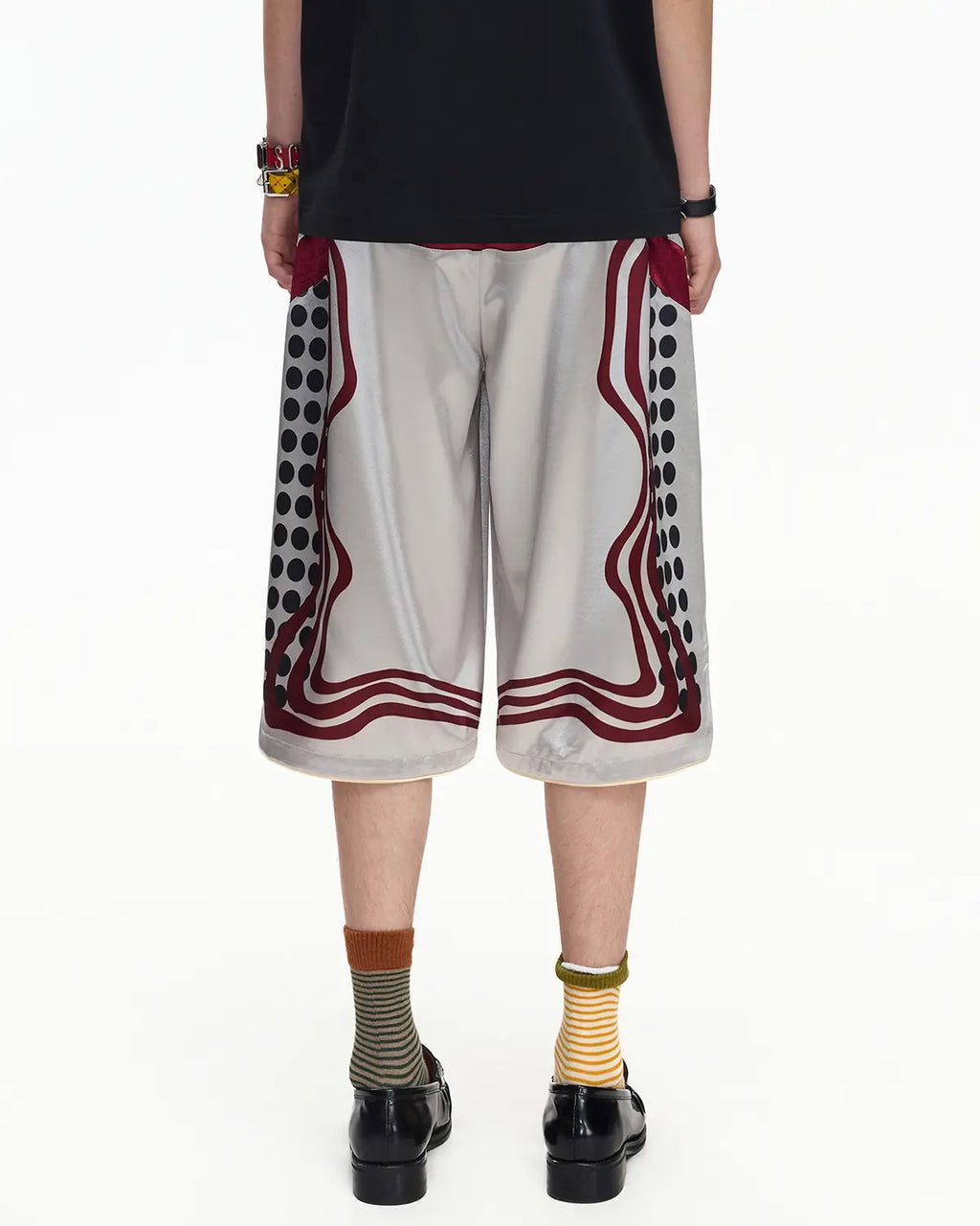 EMO Cropped Basketball Shorts