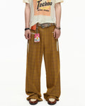 EMO Deconstructed Plaid Jacquard Trousers