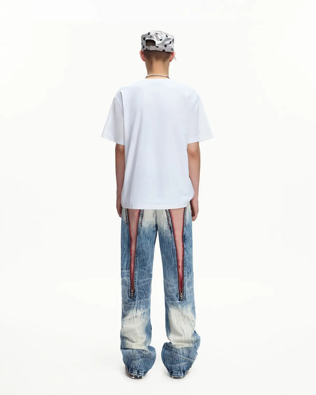 EMO Structured Micro Logo Essential Tee White