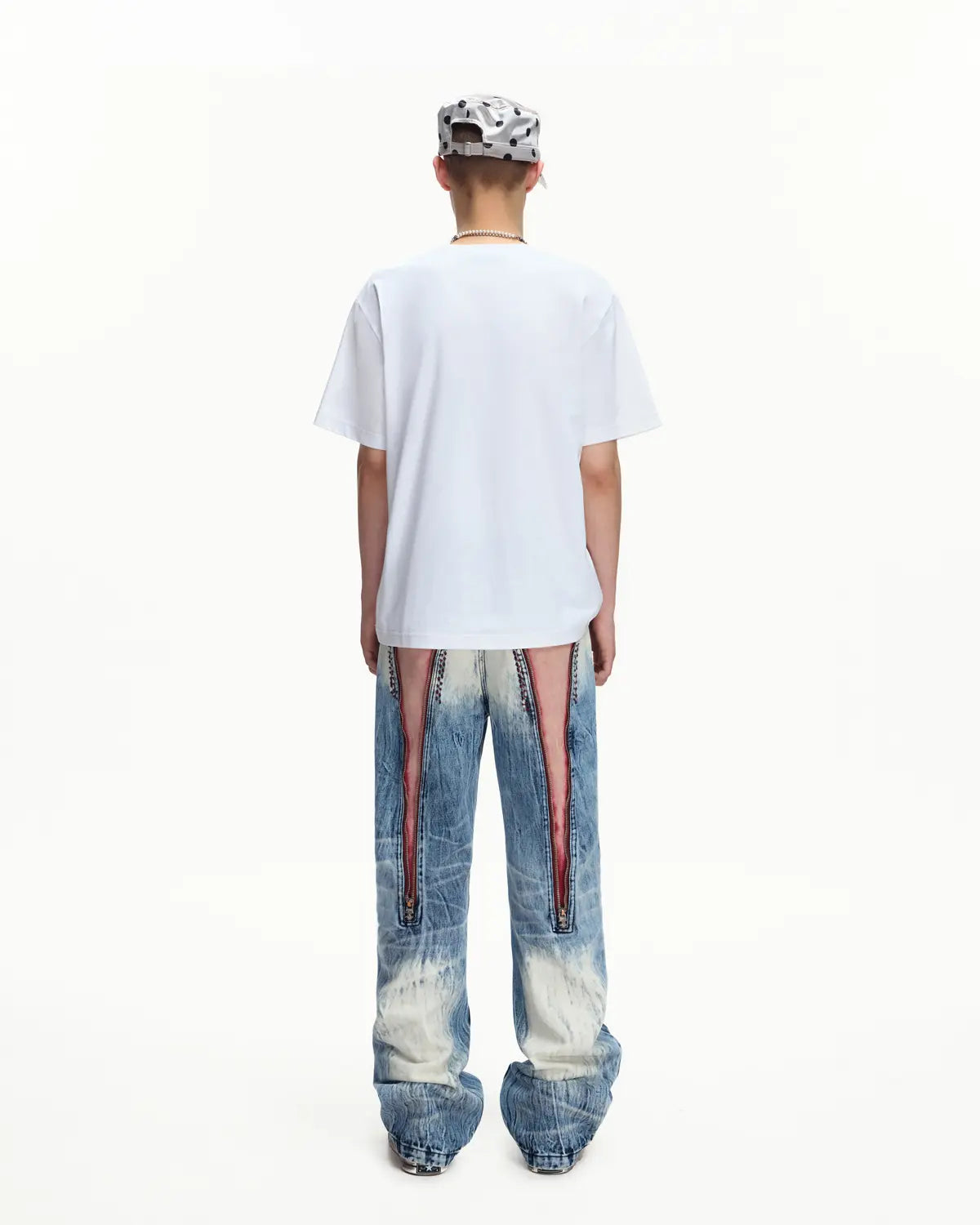 EMO Structured Micro Logo Essential Tee White