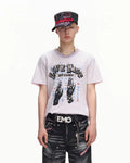 EMO Vintage Washed V-Neck Tee