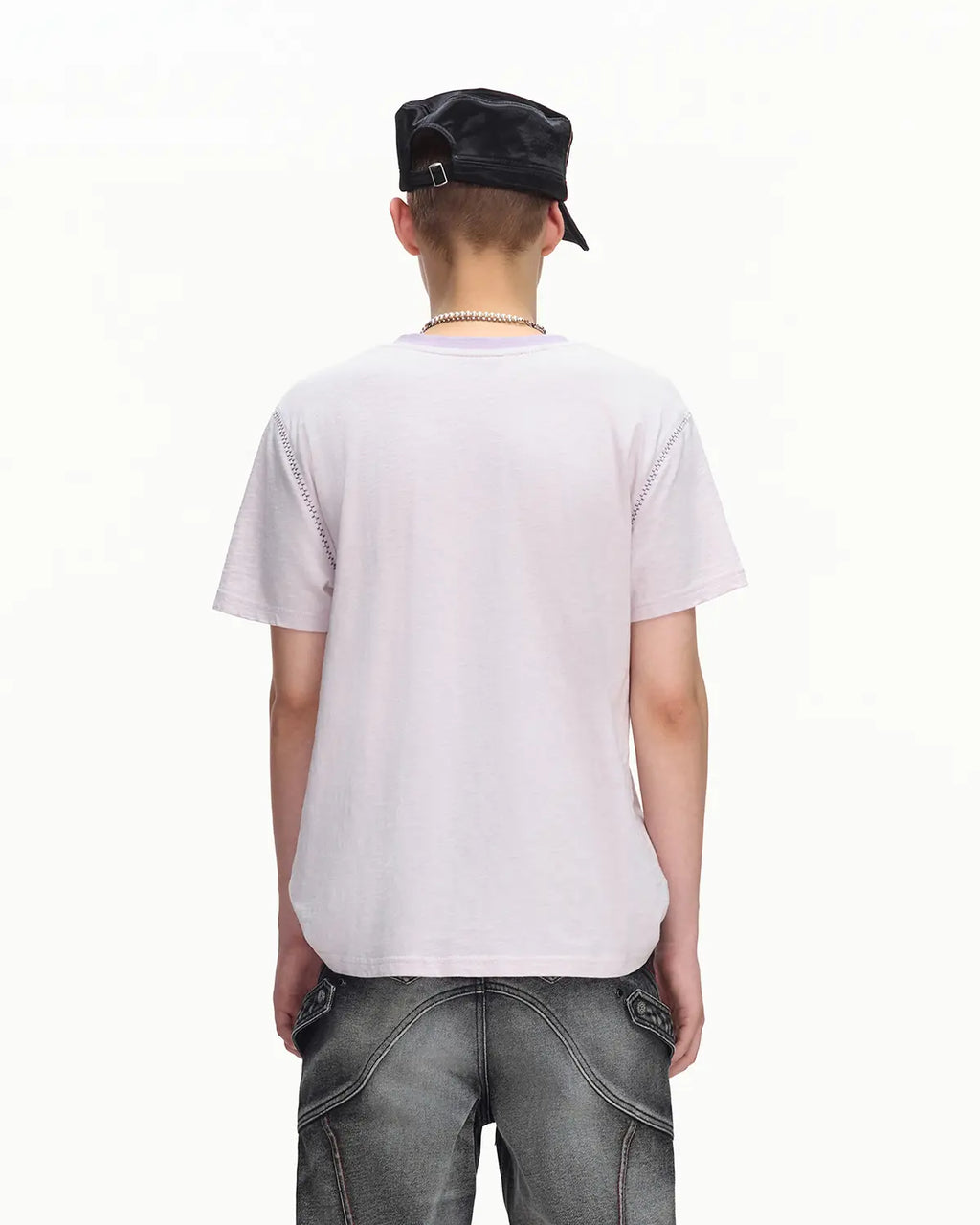 EMO Vintage Washed V-Neck Tee