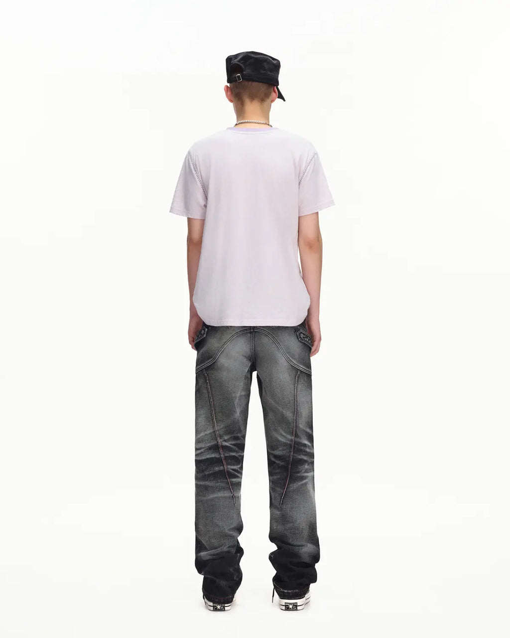 EMO Vintage Washed V-Neck Tee