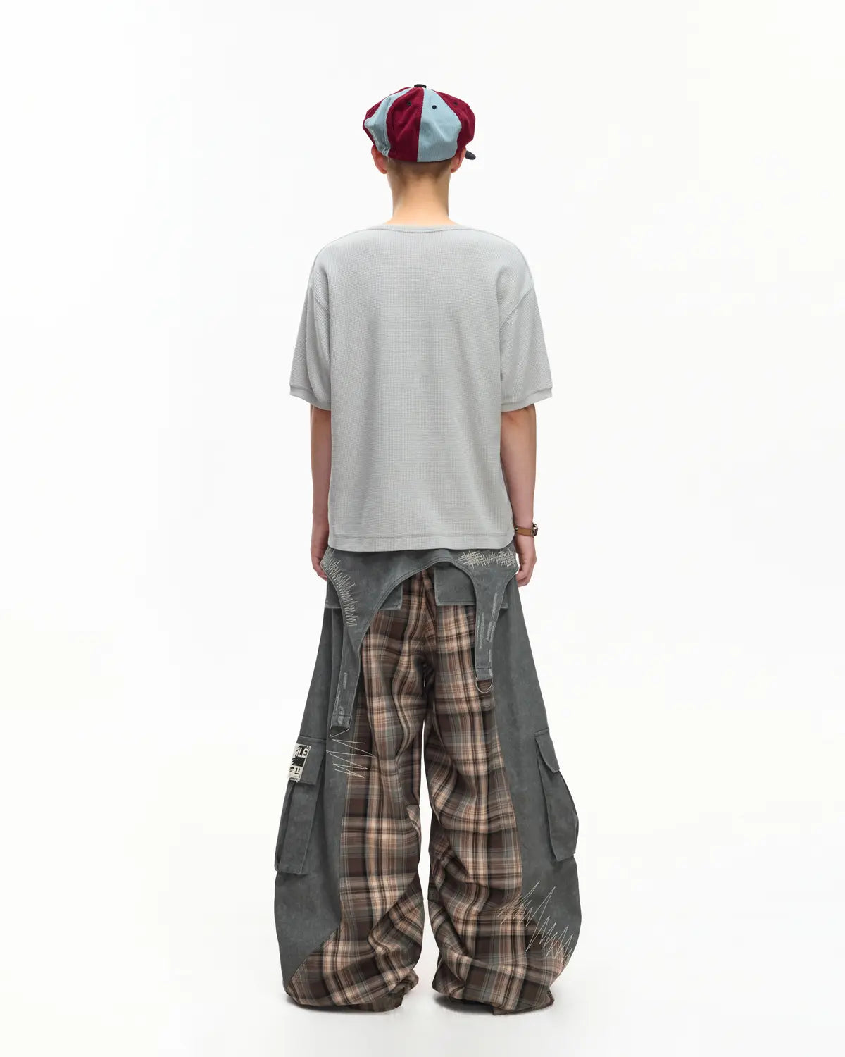EMO Washed Waffle Boxy Tee