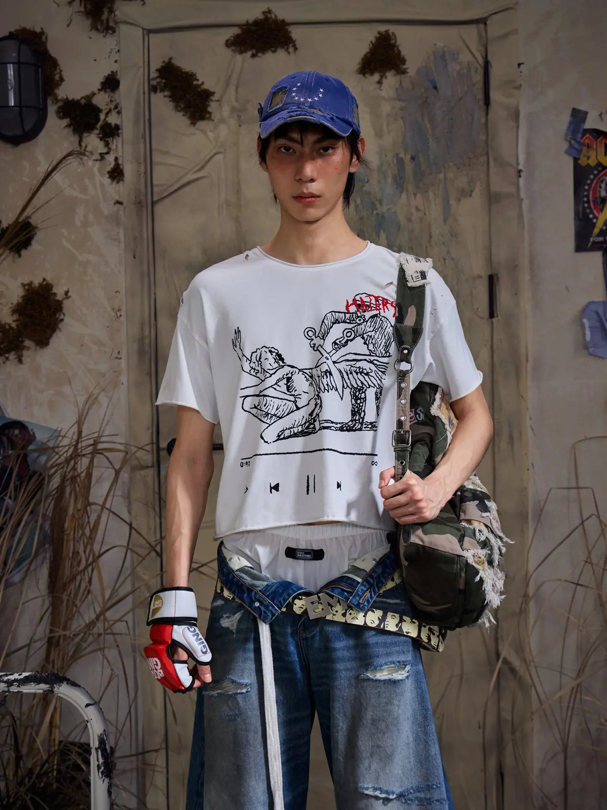 EMO The "Fight Back" Knit T-Shirt