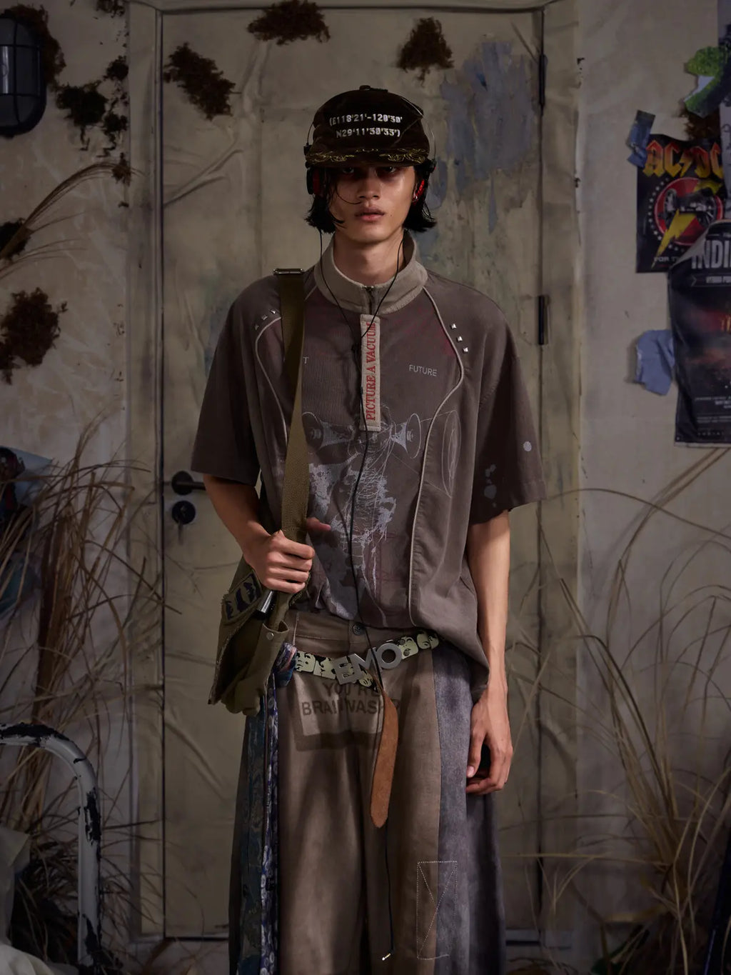 EMO "Soundwave Static" Corduroy Tee