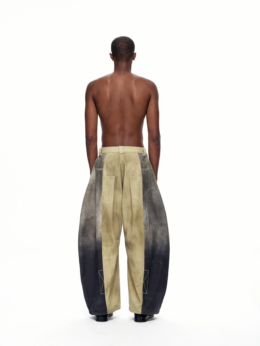 EMO"Brainwash Bypass" Paneled Trousers