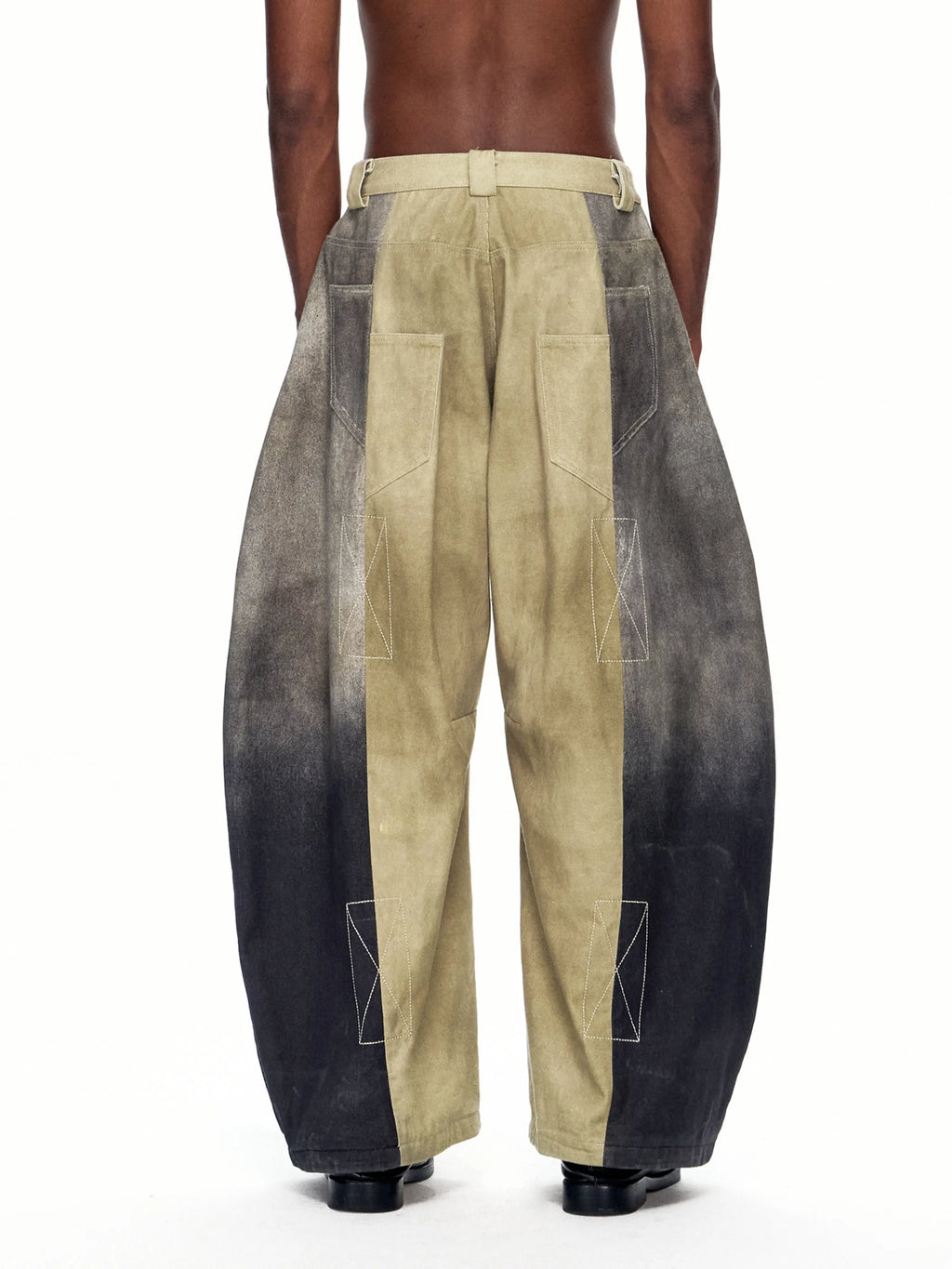 EMO"Brainwash Bypass" Paneled Trousers
