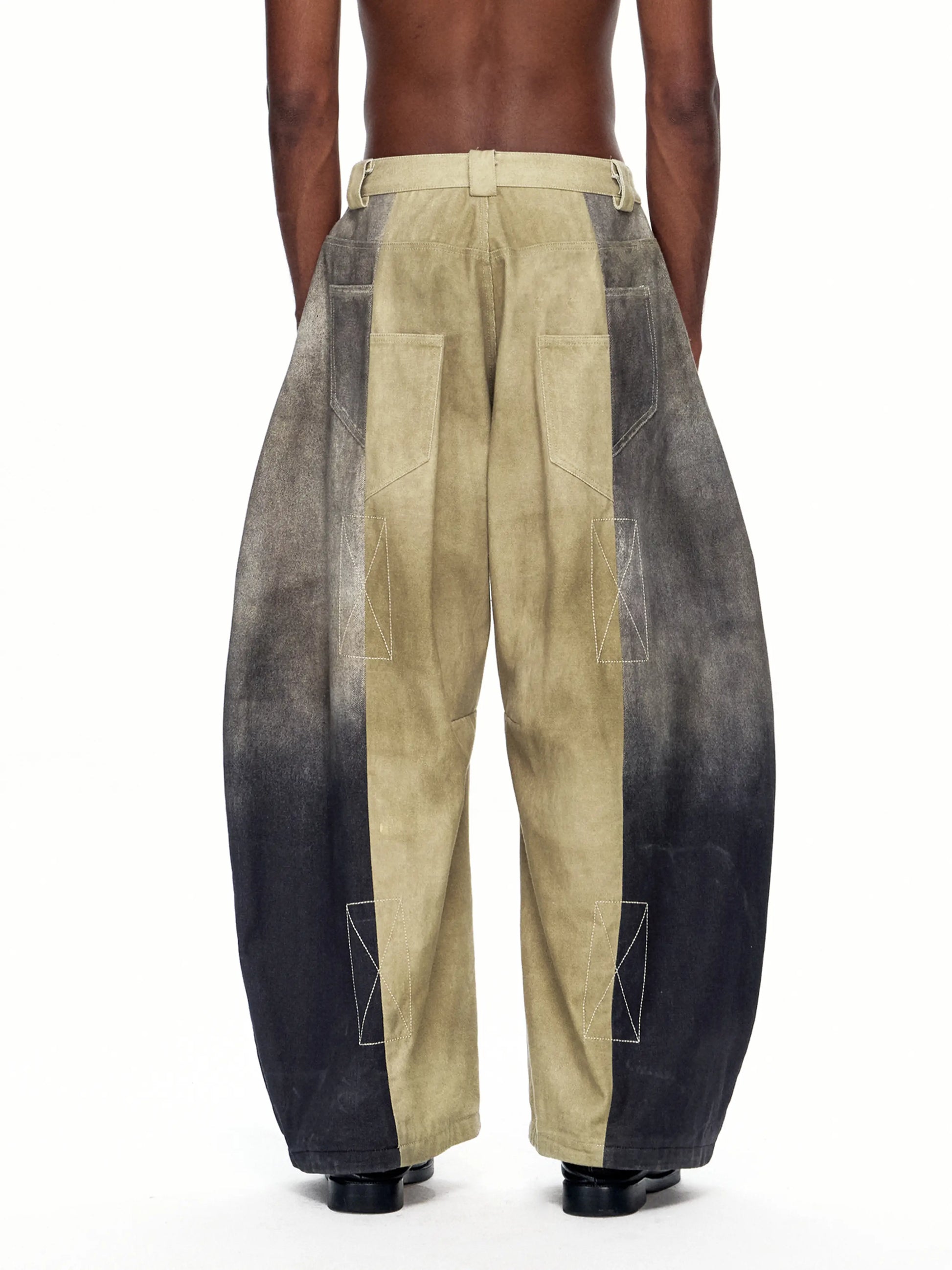 EMO"Brainwash Bypass" Paneled Trousers
