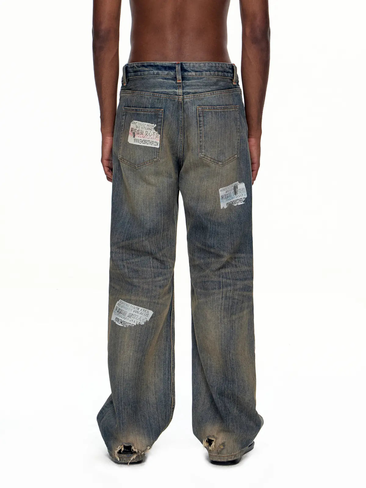 EMOBROTHER DENIM JEANS EMOBROTHER DENIM JEANS