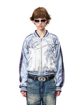 EMO Snowstorm Print Sukajan Jacket