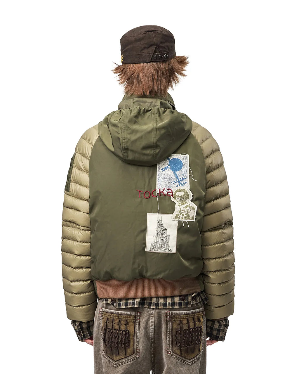 EMO Detachable Sleeve Puffer Jacket