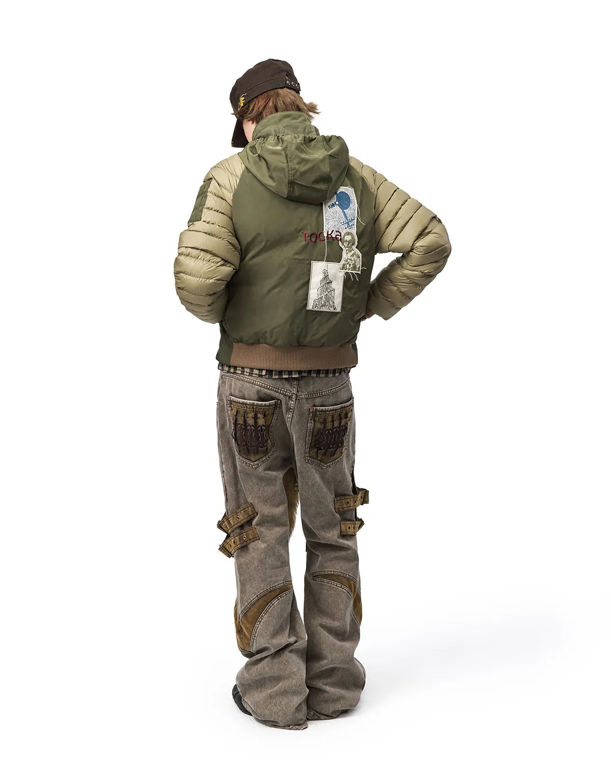 EMO Detachable Sleeve Puffer Jacket