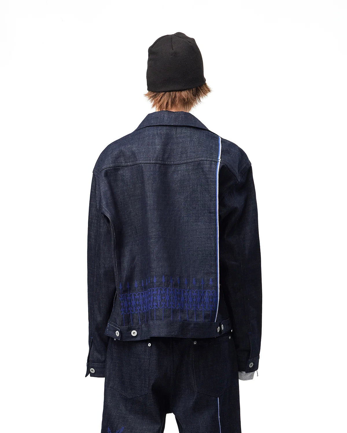 EMO Blue Selvedge Raw Denim Jacket