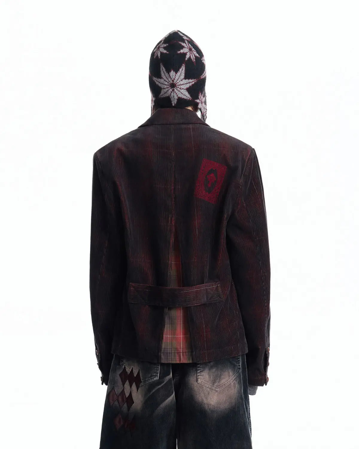 EMO Retro Velvet Corduroy Blazer