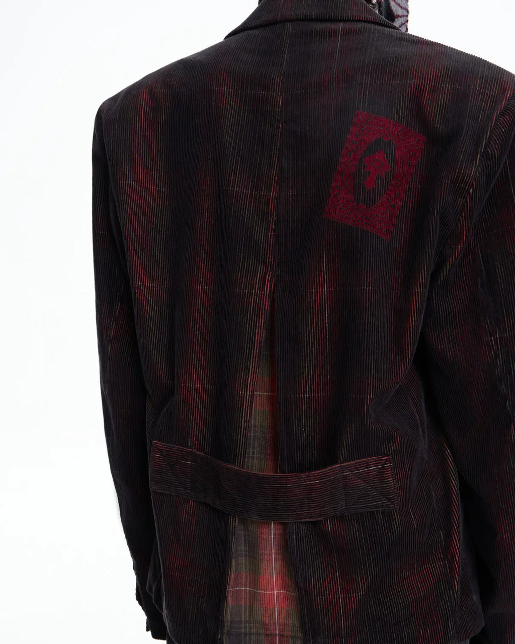 EMO Retro Velvet Corduroy Blazer