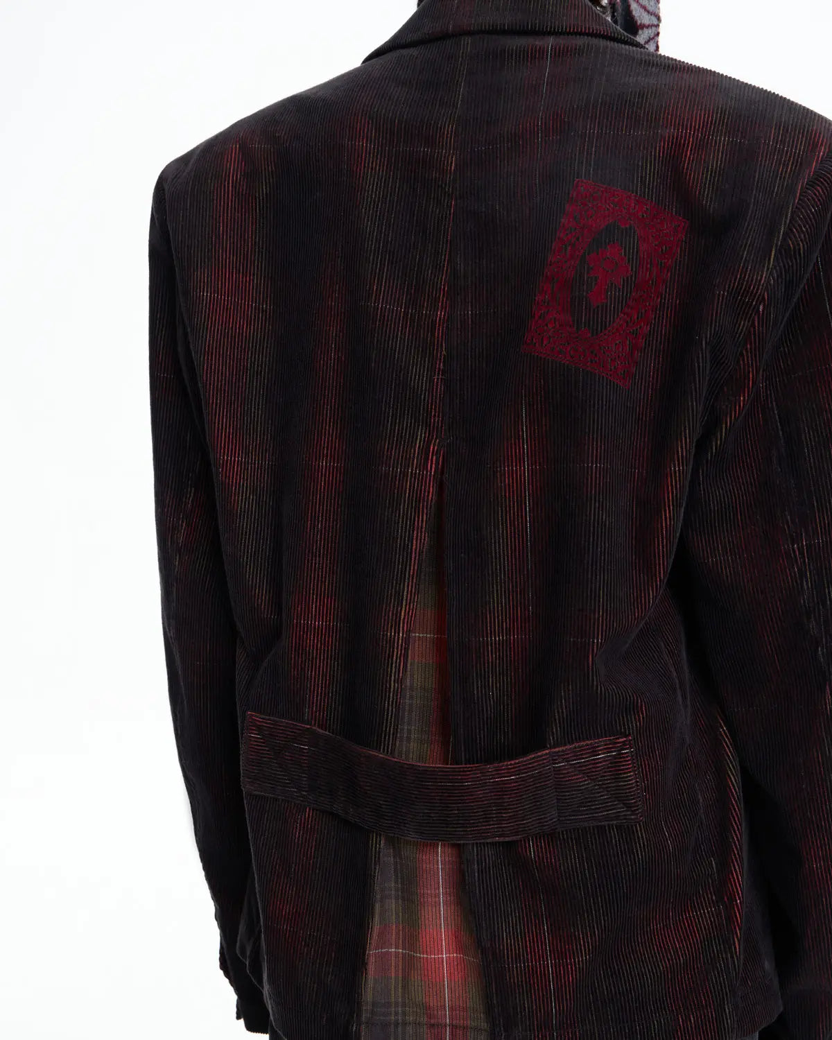 EMO Retro Velvet Corduroy Blazer