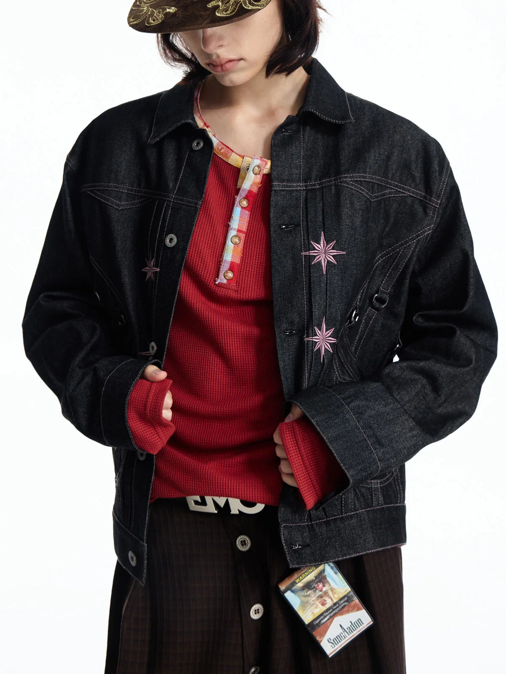 EMO Octagram Denim Jacket