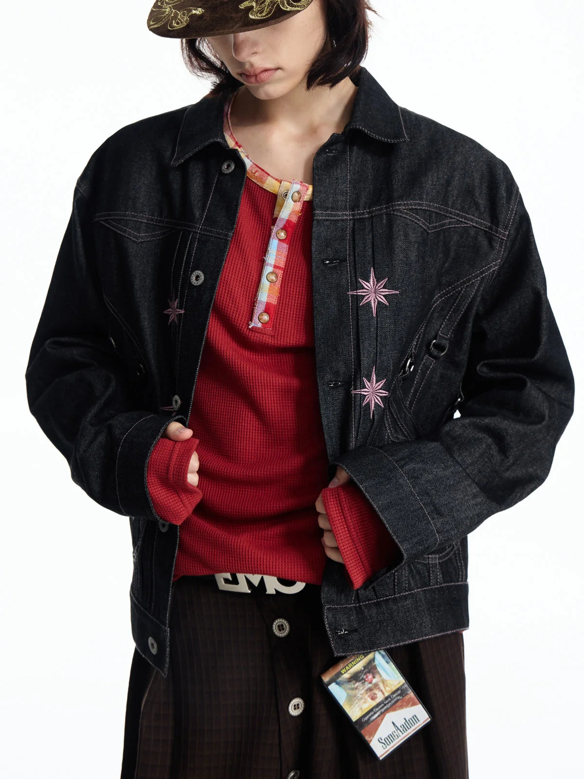 EMO Octagram Denim Jacket