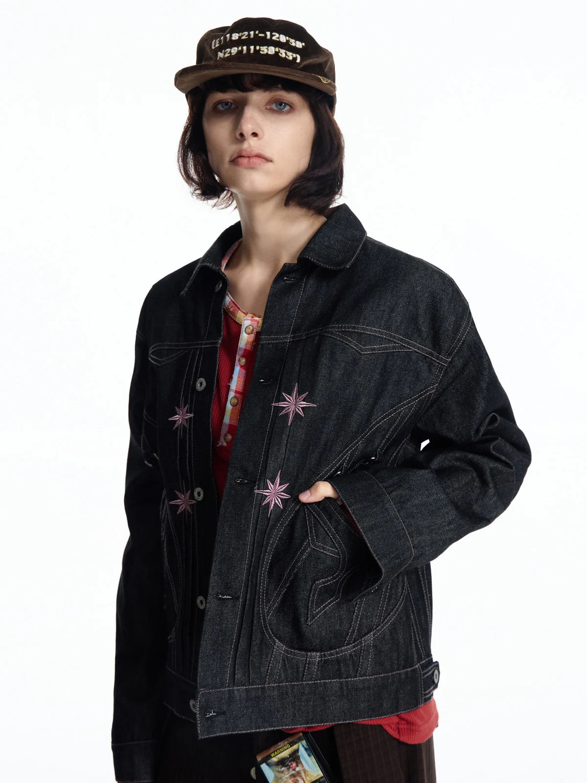 EMO Octagram Denim Jacket