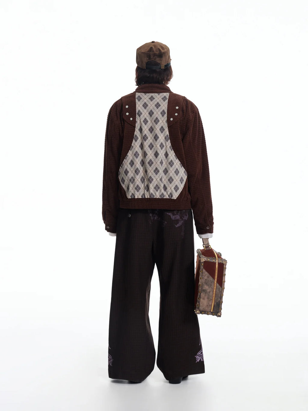EMO Reversible Corduroy Waffle Bomber