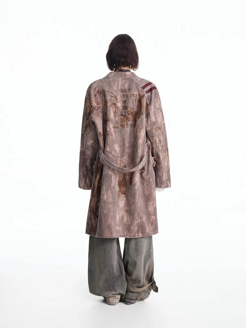 EMO "Film Noir" The Scorch Suede Trench