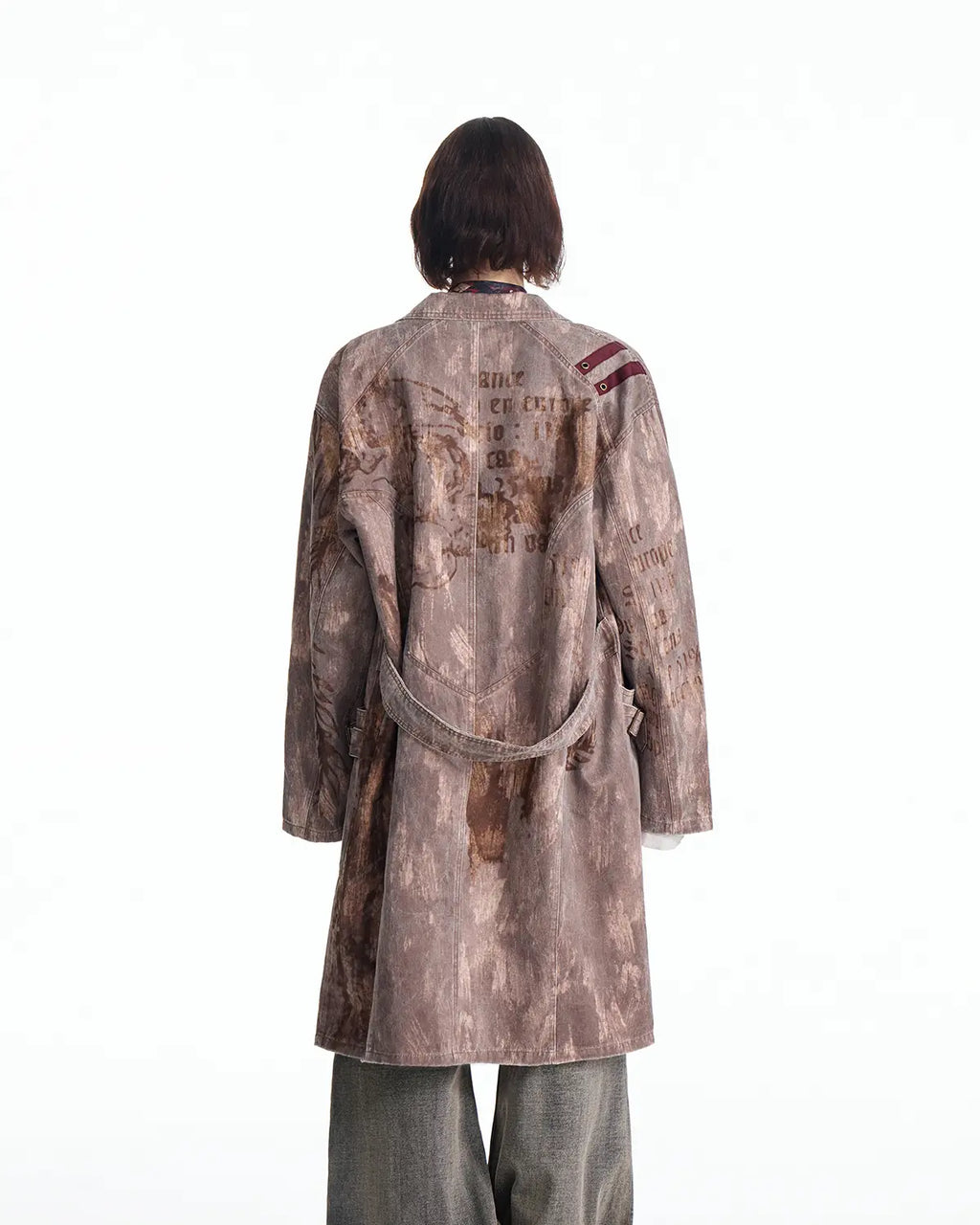 EMO "Film Noir" The Scorch Suede Trench