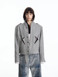 EMO 'Cavalry' Herringbone Structured Jacket
