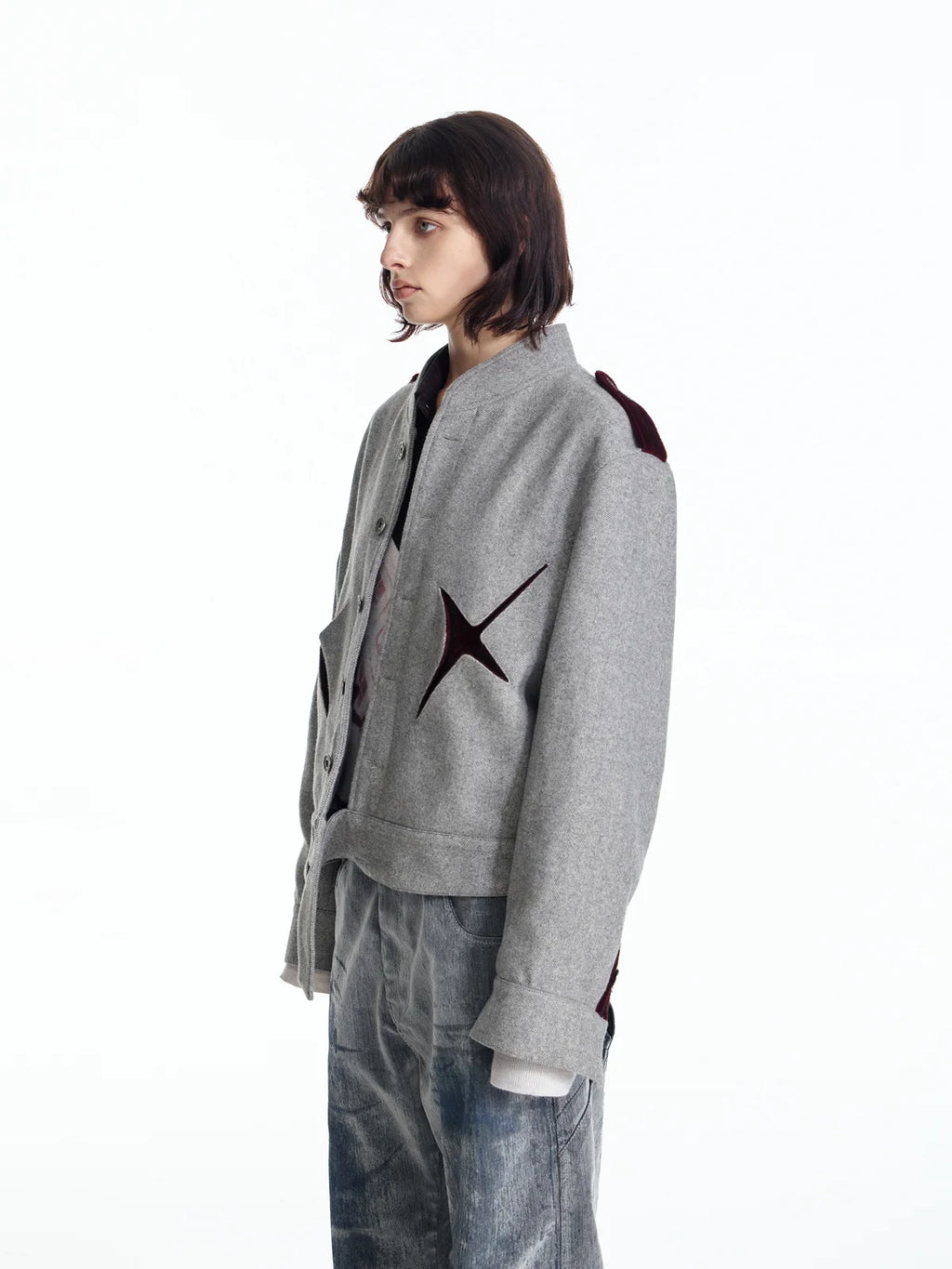 EMO 'Cavalry' Herringbone Structured Jacket