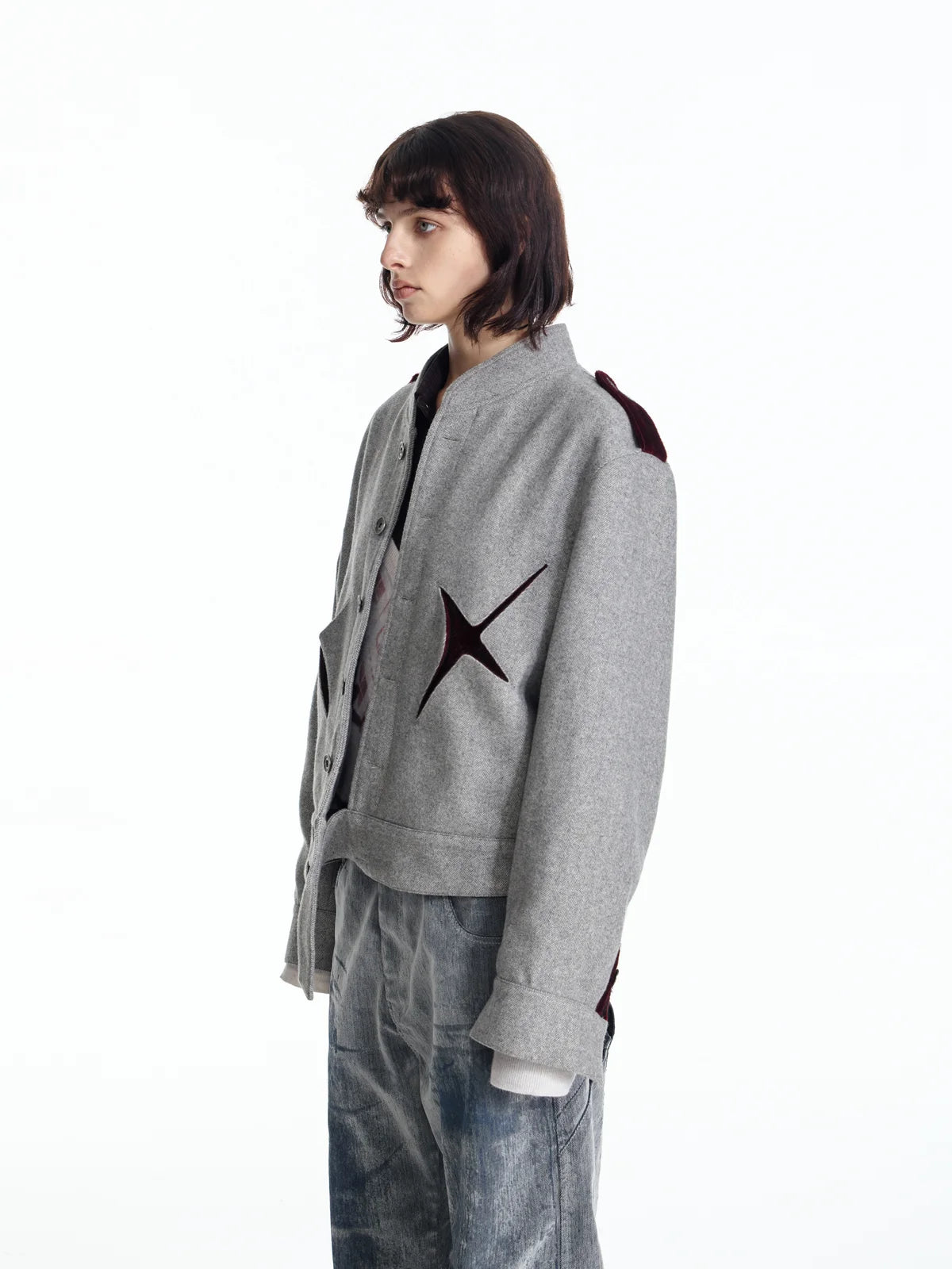EMO 'Cavalry' Herringbone Structured Jacket