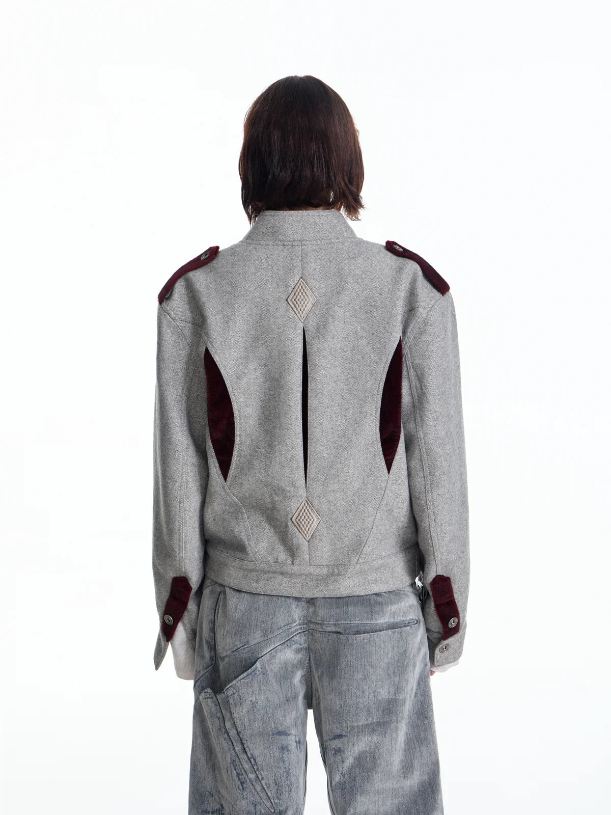 EMO 'Cavalry' Herringbone Structured Jacket