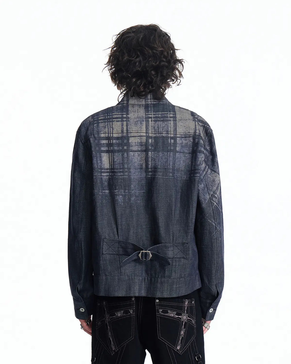 EMO Denim Embroidered Reversible Jacket