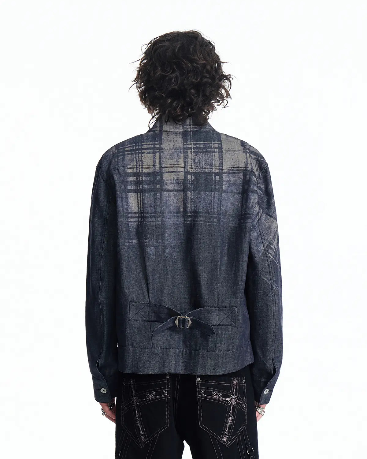 EMO Denim Embroidered Reversible Jacket