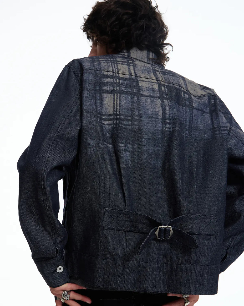 EMO Denim Embroidered Reversible Jacket