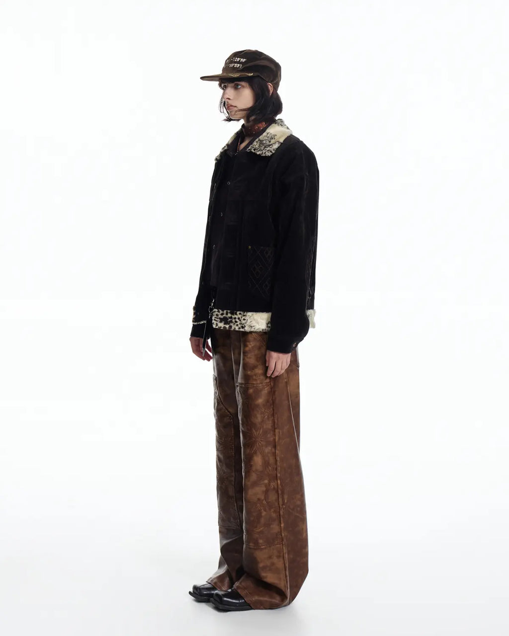 EMO Vintage Suede Patchwork Jacket – EMOBROTHER