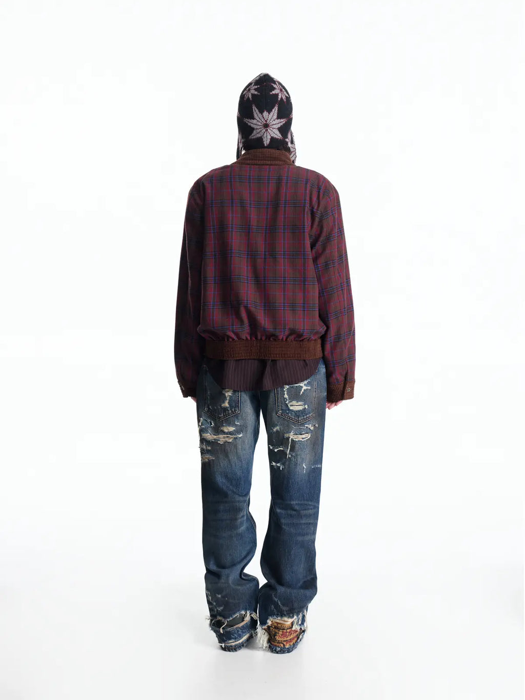 EMO Reversible Corduroy Waffle Bomber