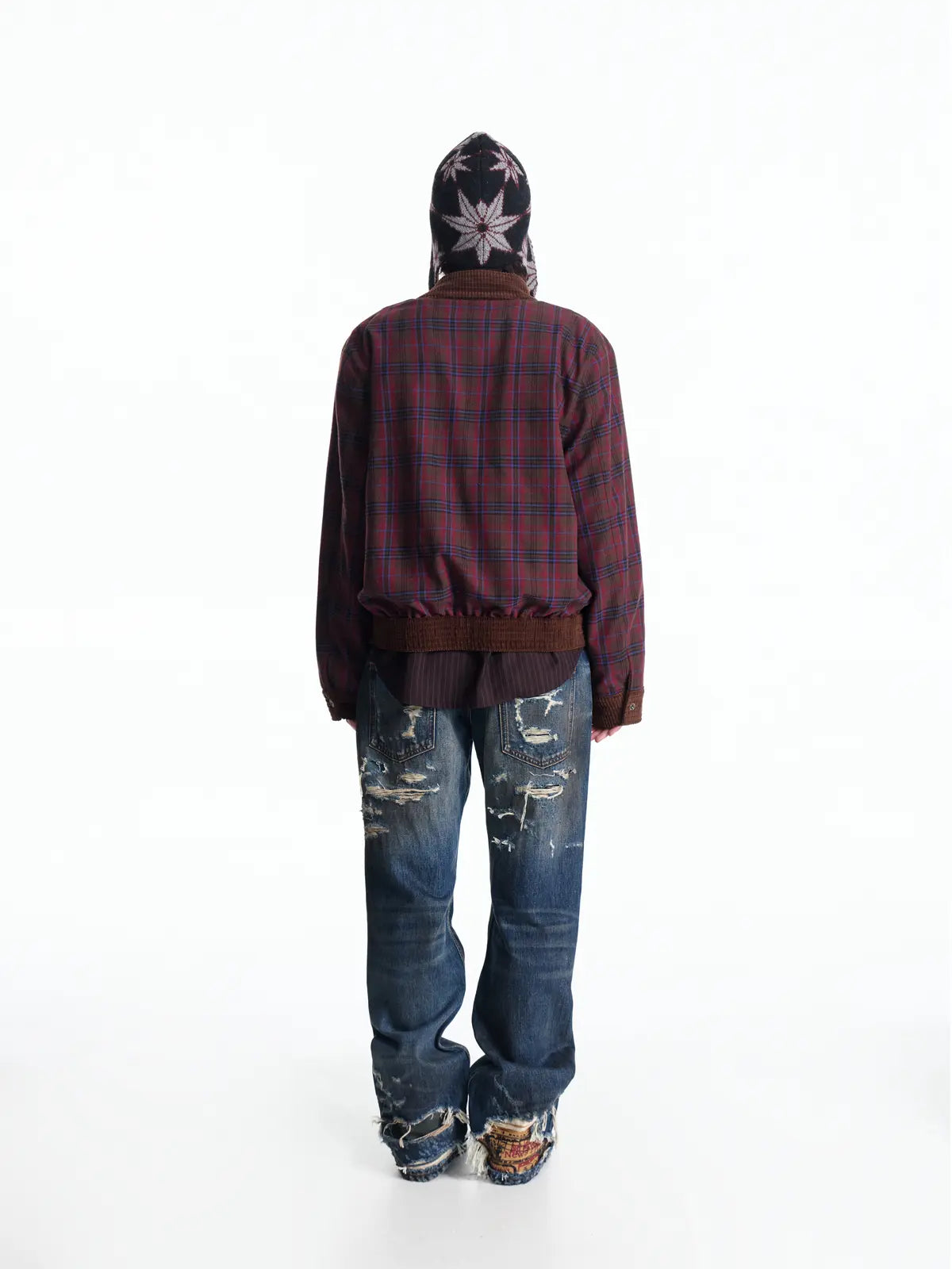 EMO Reversible Corduroy Waffle Bomber