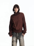 EMO Vintage Fencing Inspired Knit Sweater