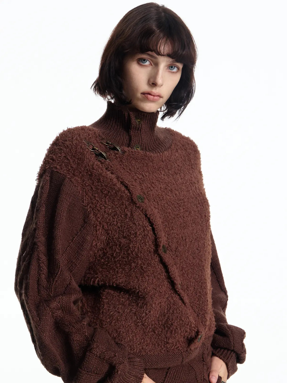 EMO Vintage Fencing Inspired Knit Sweater