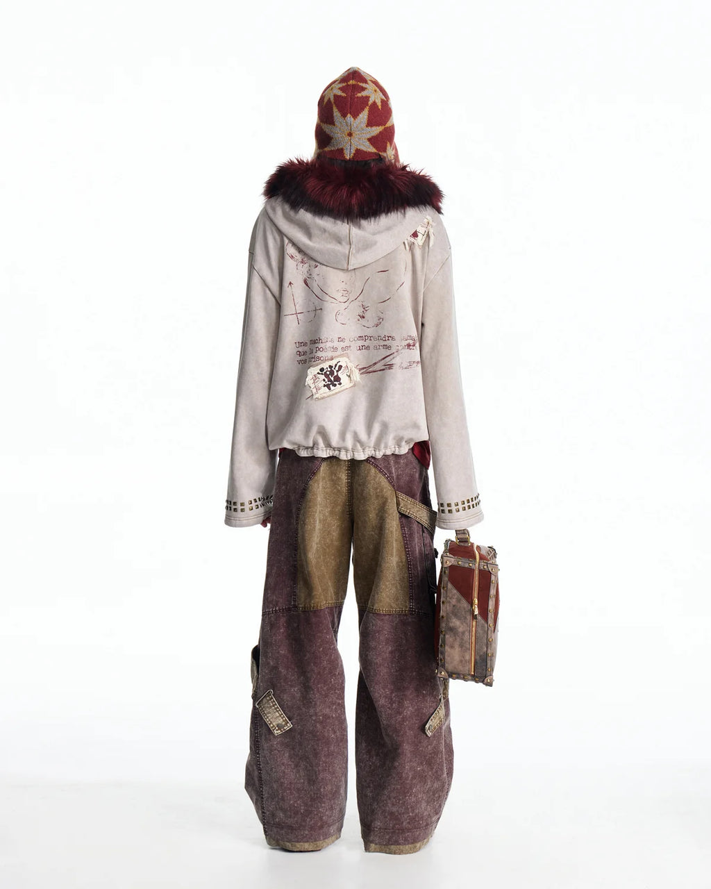 EMO Vintage Snow Wash Paratrooper Pants