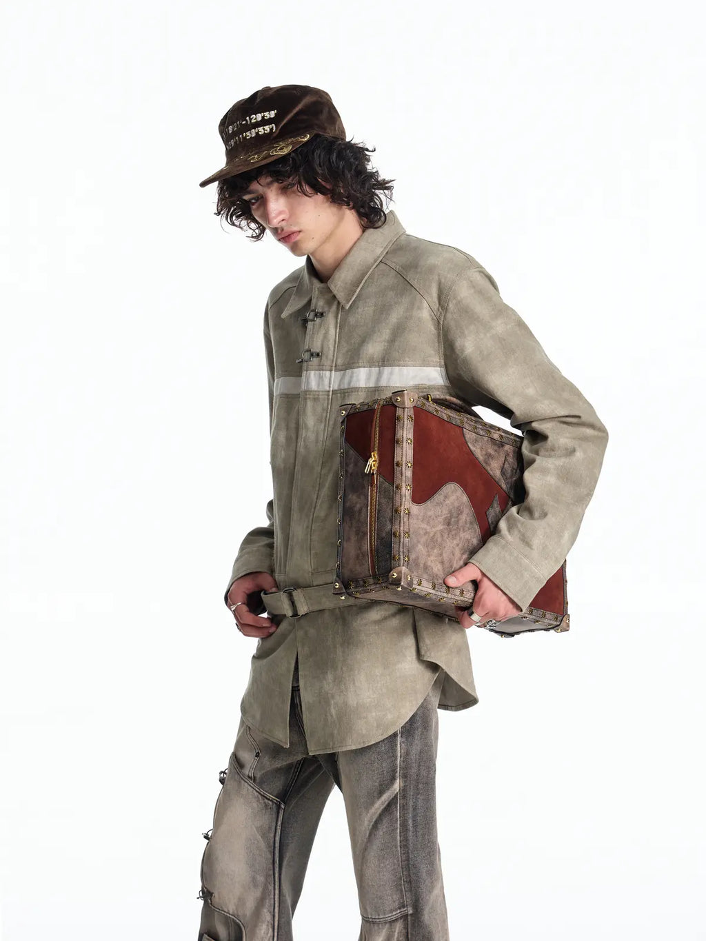 EMO Vintage Canvas Tactical Shirt Jacket