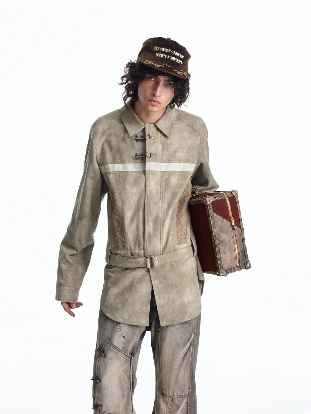 EMO Vintage Canvas Tactical Shirt Jacket