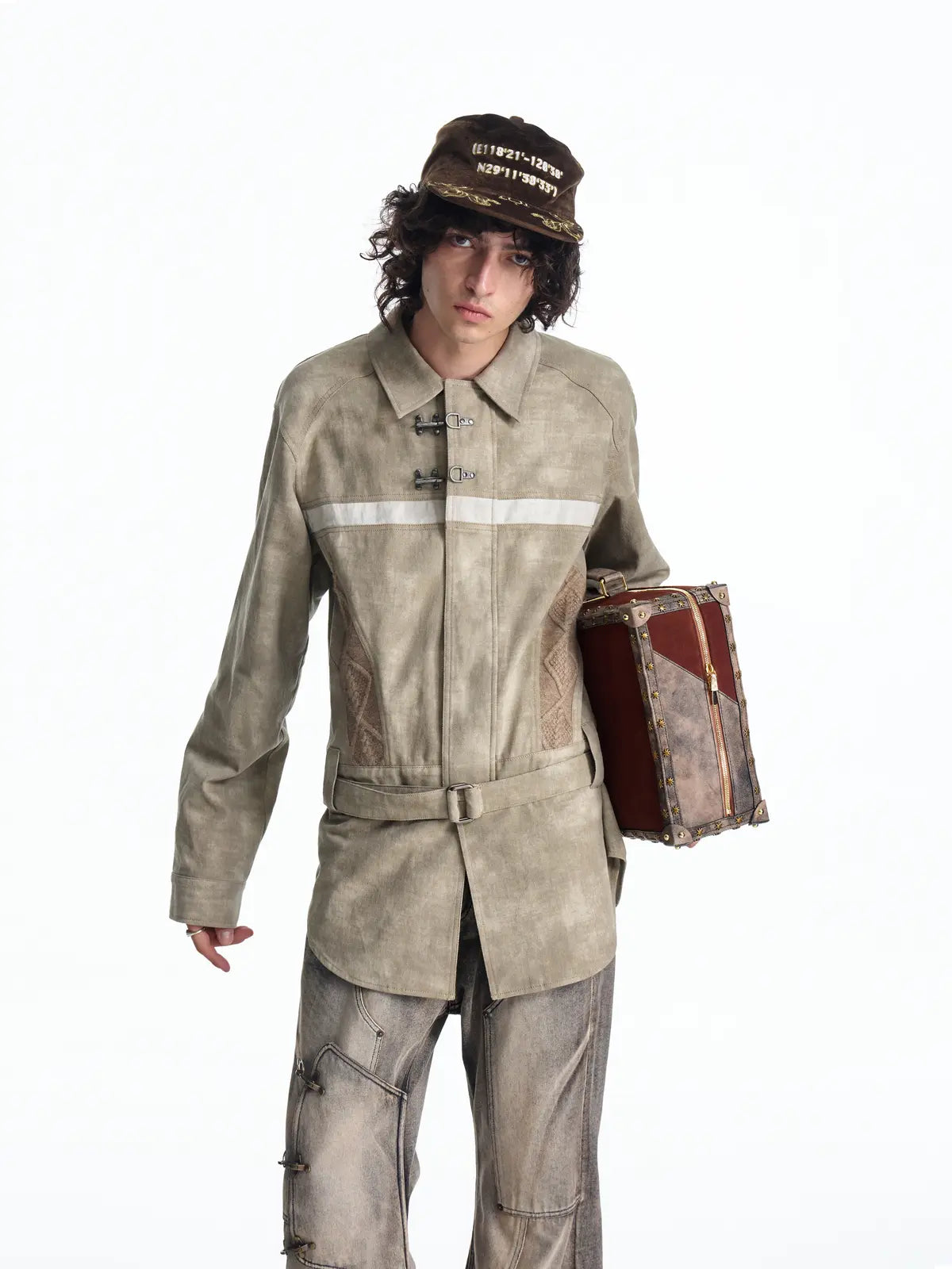 EMO Vintage Canvas Tactical Shirt Jacket